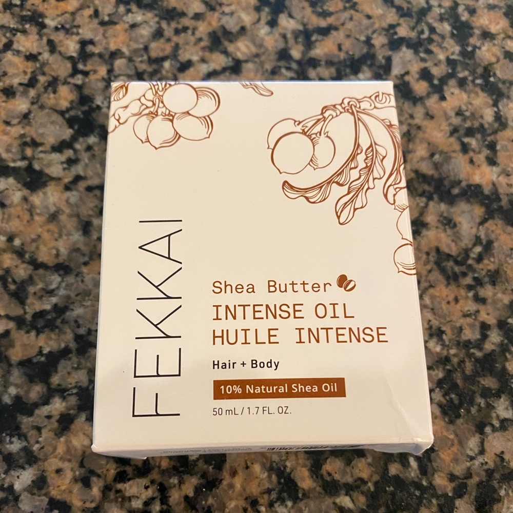 NIB FEKKAI Shea Butter Intense Oil